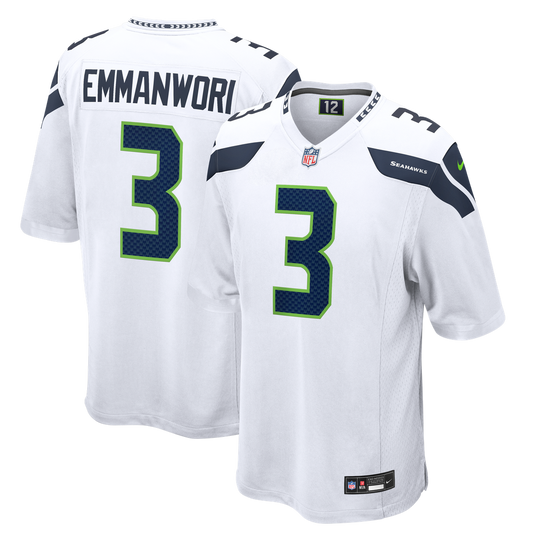Nick Emmanwori Seattle Seahawks Nike Game Jersey - White