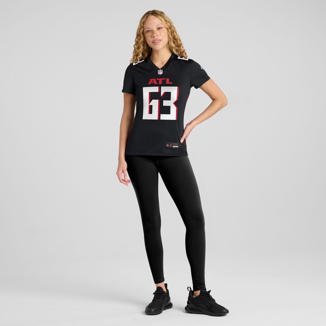 Chris Lindstrom Atlanta Falcons Nike Women's Game Jersey - Black