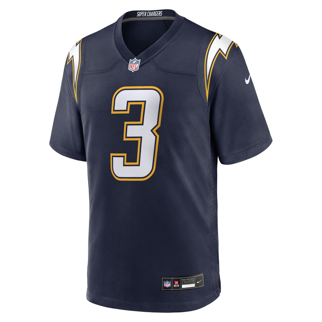 Derwin James Jr. Los Angeles Chargers Nike Alternate Charger Power Game Player Jersey - Gold