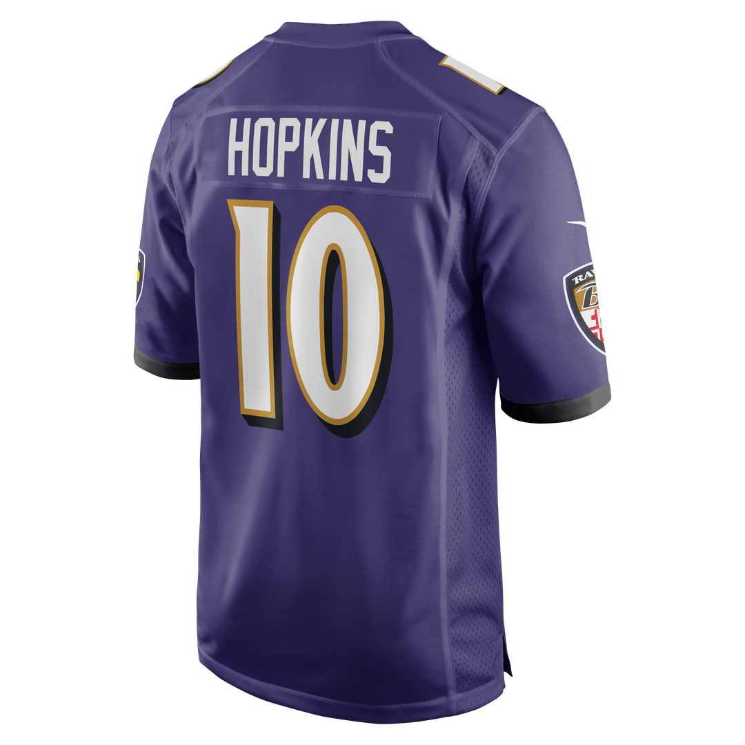 DeAndre Hopkins Baltimore Ravens Nike Team Game Jersey -  Purple