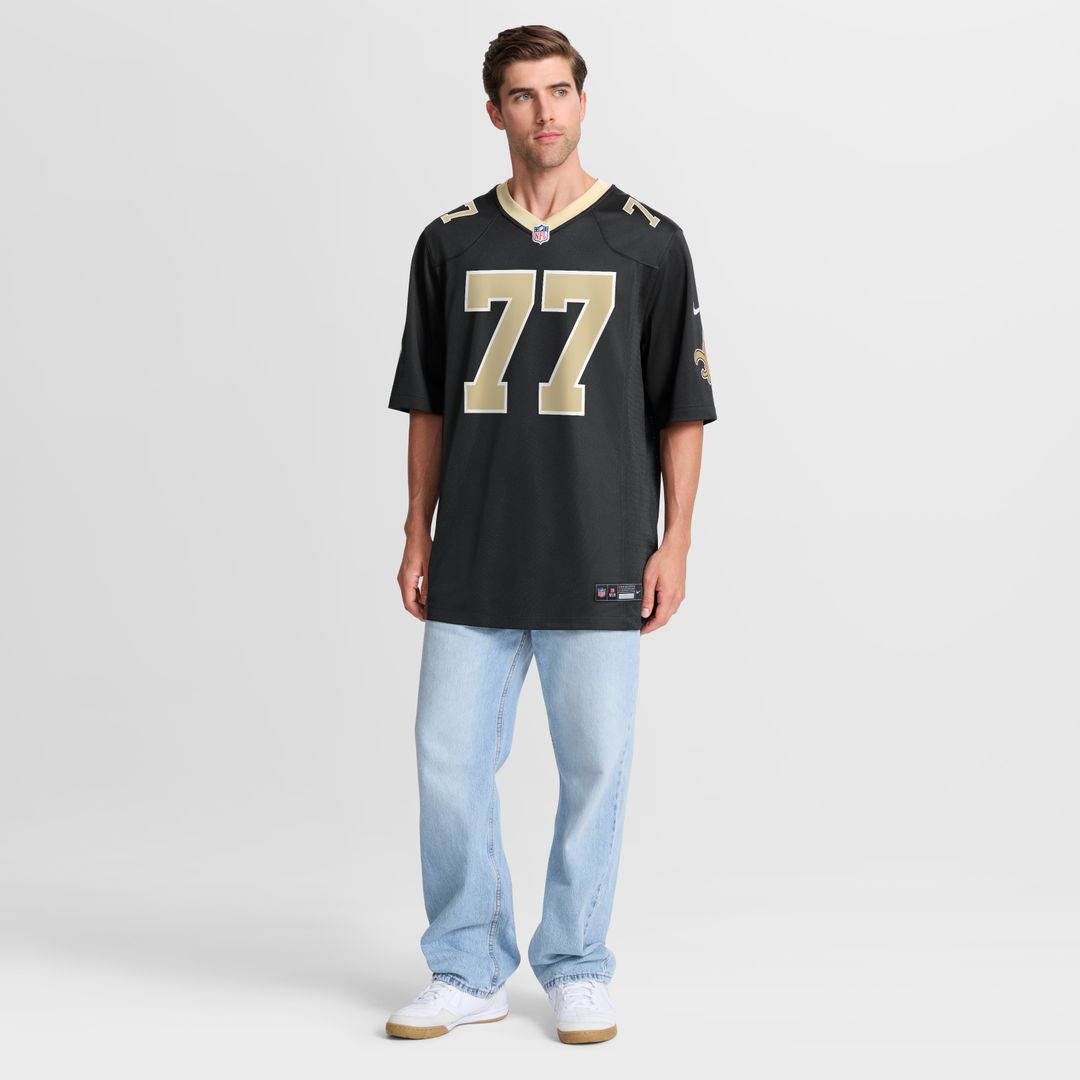 Dillon Radunz New Orleans Saints Nike Team Game Jersey -  Black