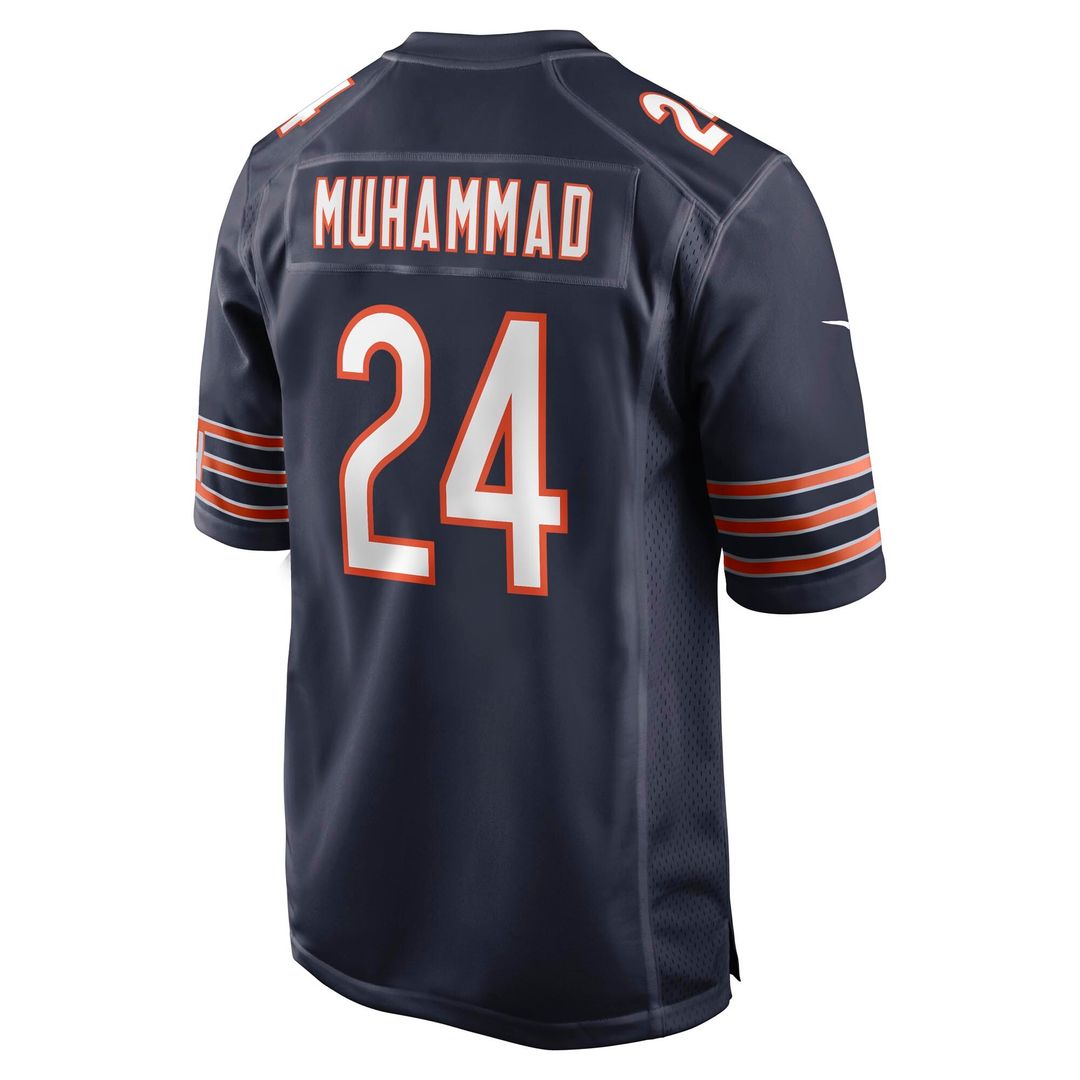 Malik Muhammad Chicago Bears Nike Team Game Jersey - Navy