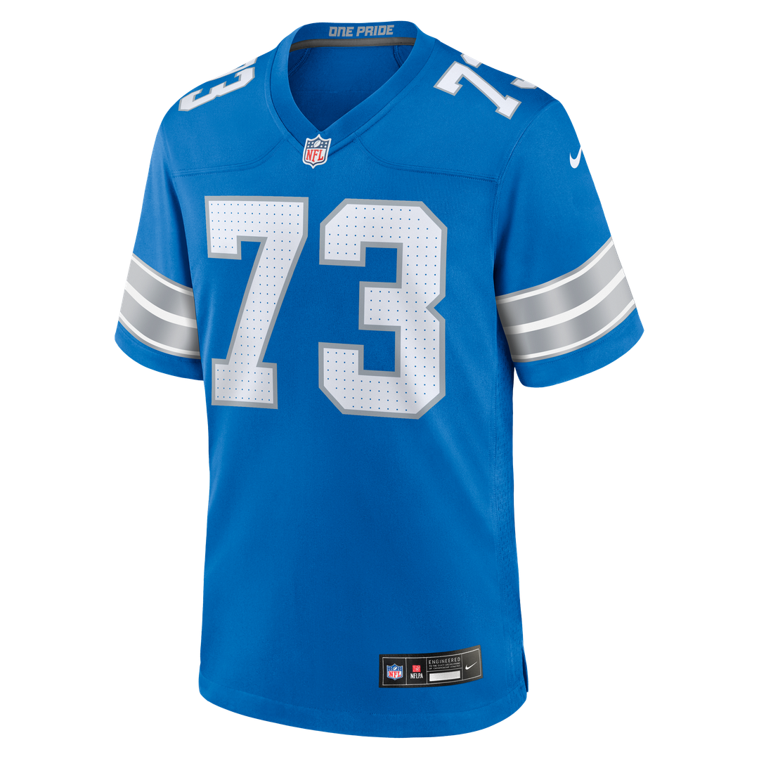 Christian Mahogany Detroit Lions Nike Team Game Jersey -  Blue