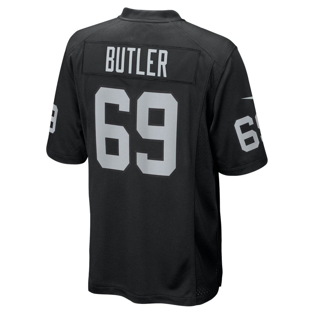 Adam Butler Las Vegas Raiders Nike Team Game Jersey -  Black