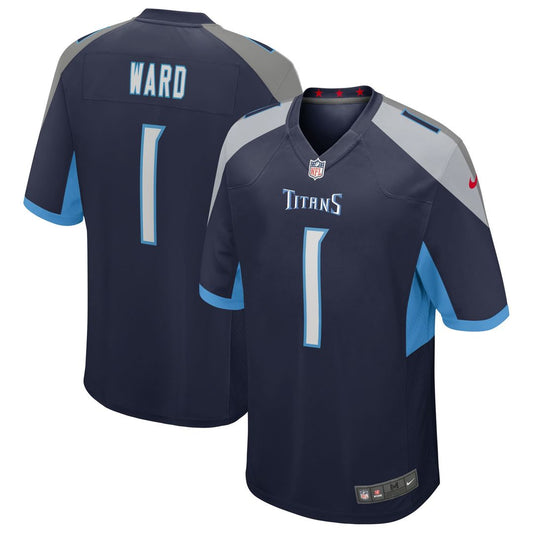 Cameron Ward Tennessee Titans Nike Alternate Game Jersey - Navy