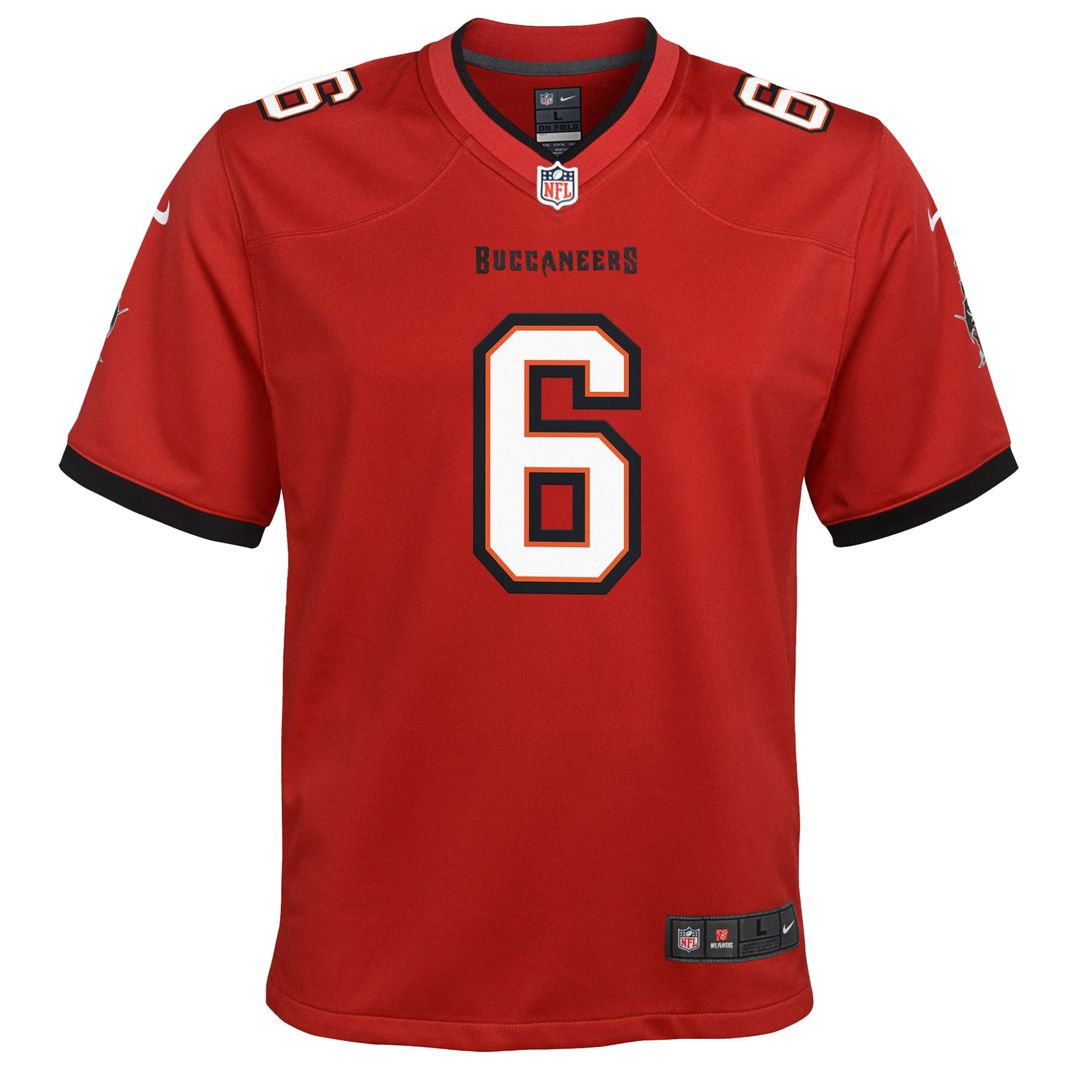 Baker Mayfield Tampa Bay Buccaneers Nike Youth Game Jersey - Pewter