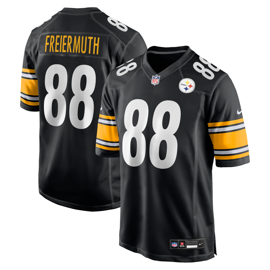 Pat Freiermuth Pittsburgh Steelers Nike Game Jersey - Black