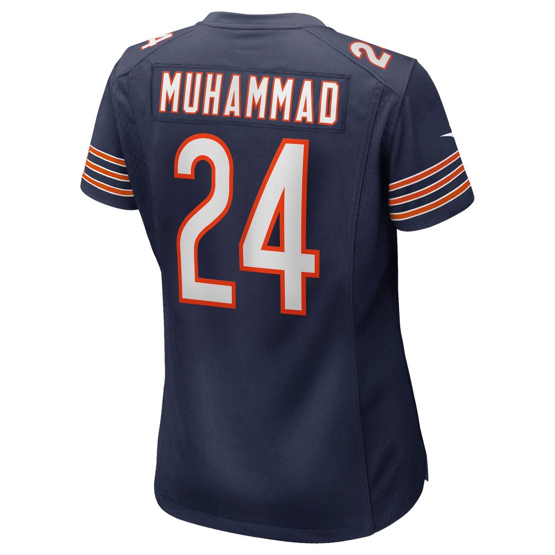 Malik Muhammad Chicago Bears Nike Women's Team Game Jersey - Navy