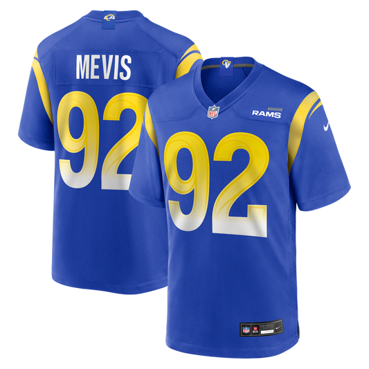 Harrison Mevis Los Angeles Rams Nike Team Game Jersey -  Royal