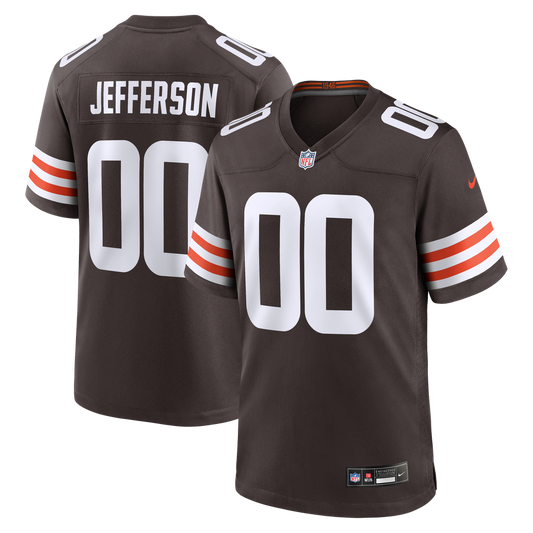 Justin Jefferson Cleveland Browns Nike Game Jersey - Brown