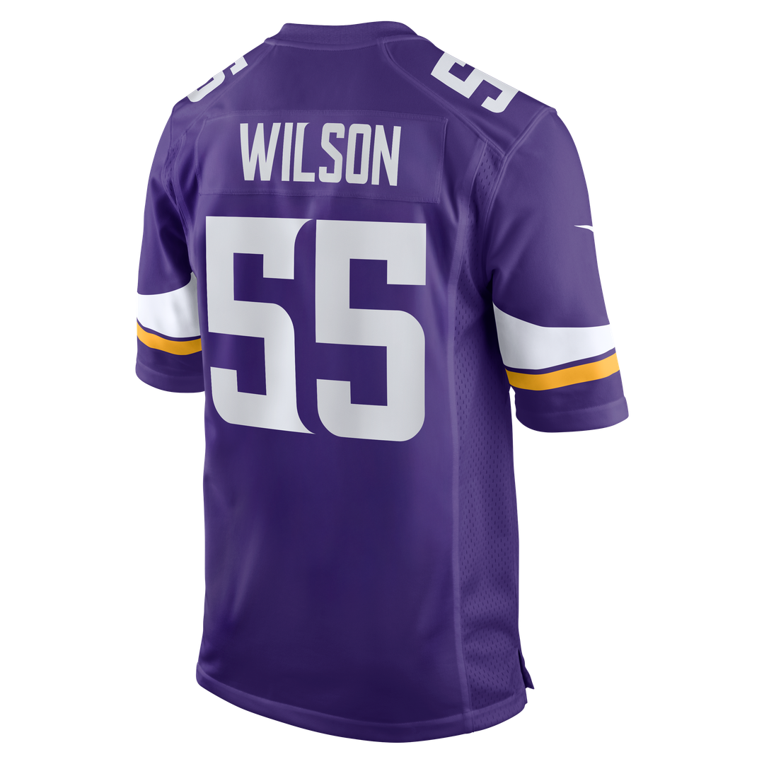 Eric Wilson Minnesota Vikings Nike Team Game Jersey -  Purple