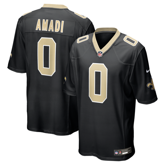 Ugo Amadi New Orleans Saints Nike Team Game Jersey -  Black