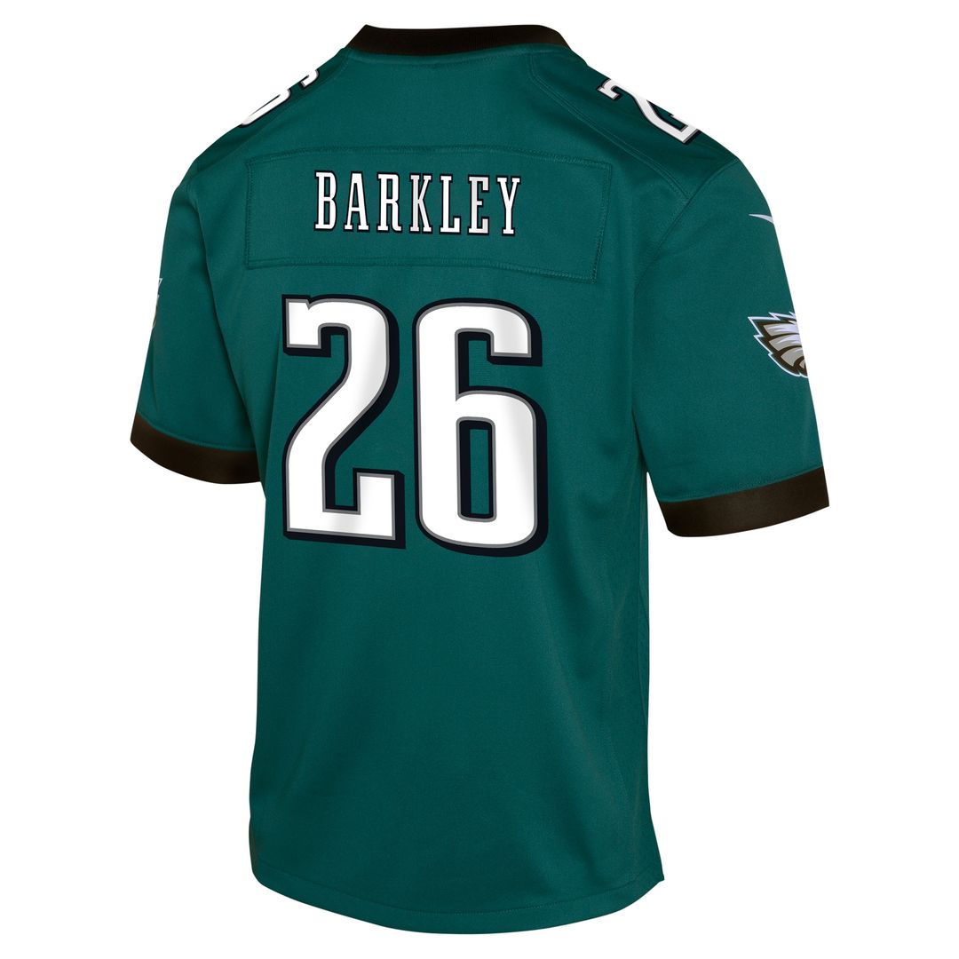 Saquon Barkley Philadelphia Eagles Nike Youth Game Jersey - Kelly Green