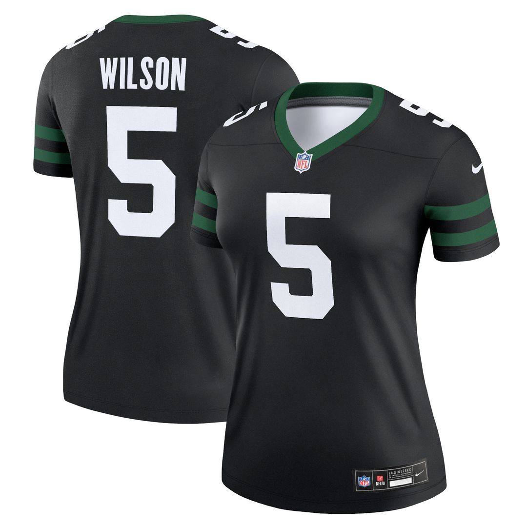 Garrett Wilson New York Jets Nike Women's Alternate Legend Player Performance Top - Classic Alternate White