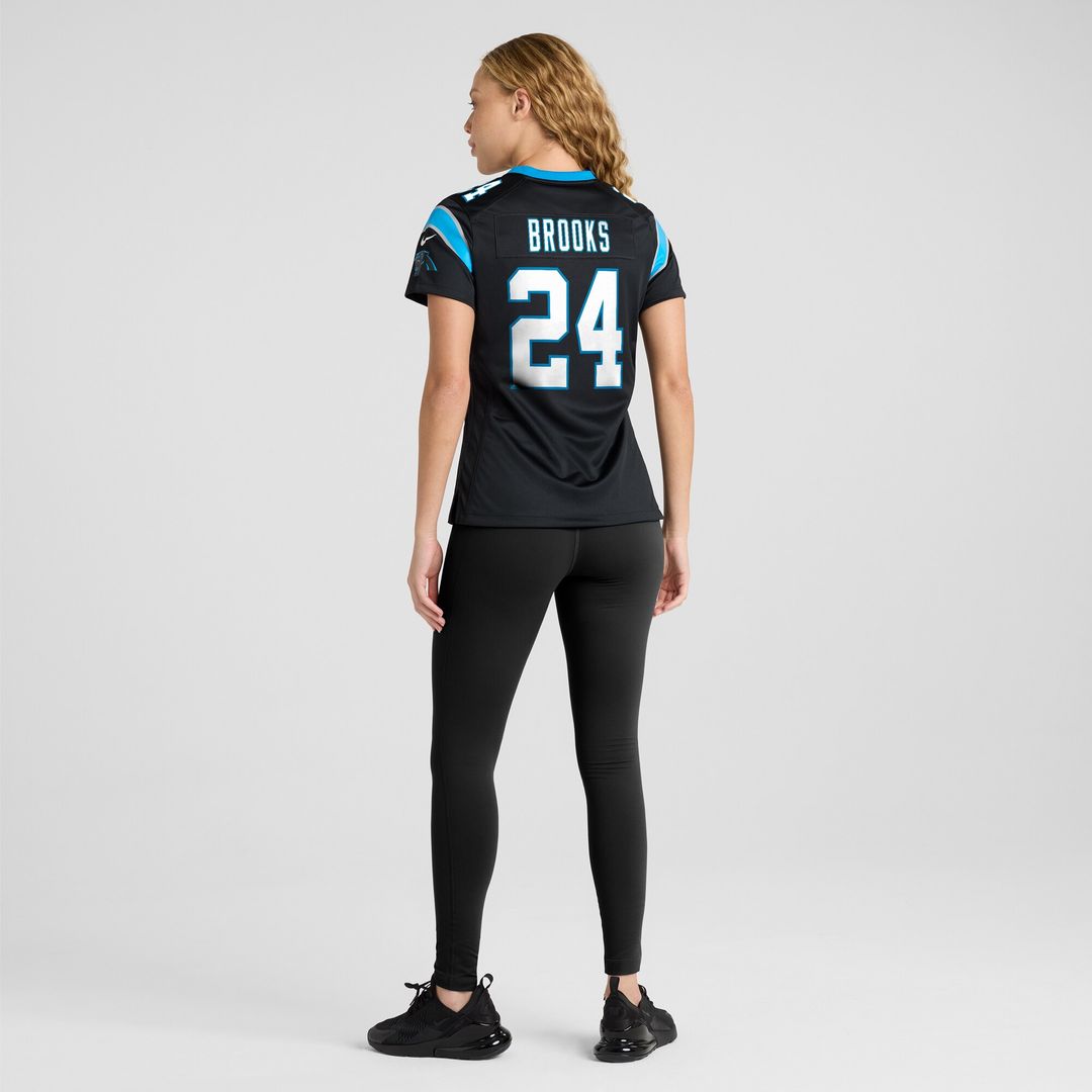 Jonathon Brooks Carolina Panthers Nike Women's  Game Jersey -  Black
