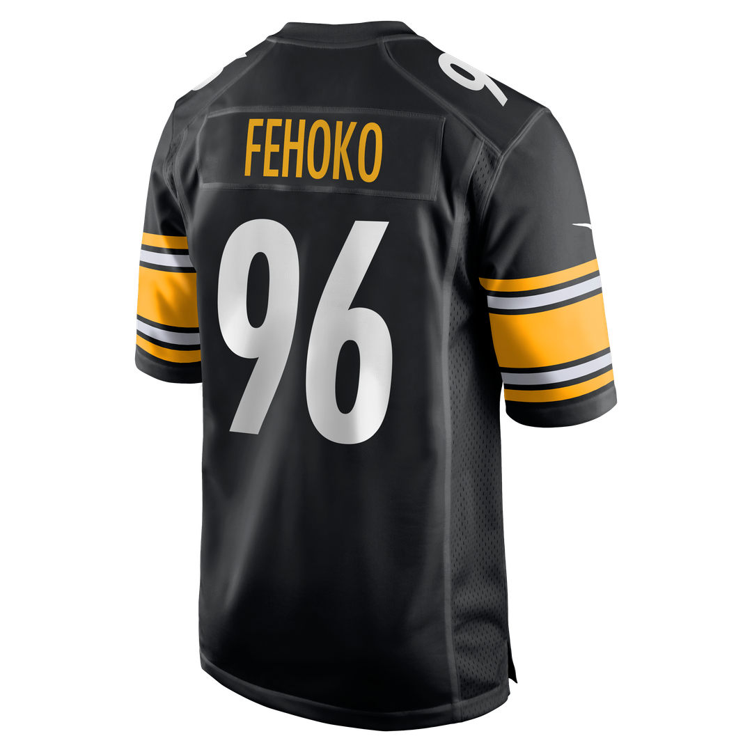 Breiden Fehoko Pittsburgh Steelers Nike  Game Jersey -  Black