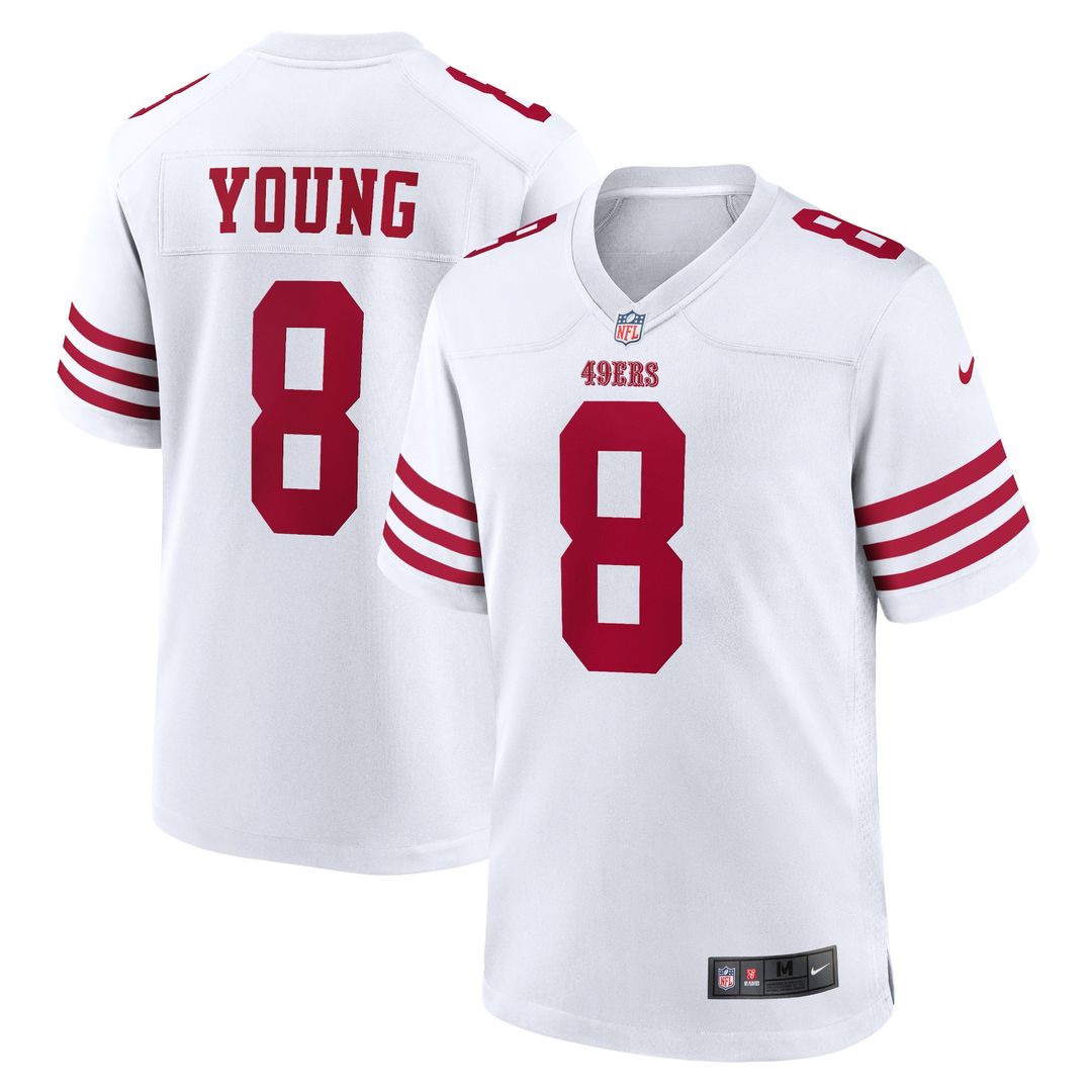 Steve Young San Francisco 49ers Nike Retired Player Game Jersey - Scarlet