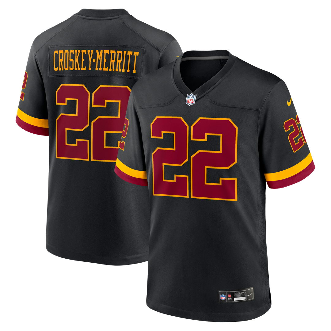 Jacory Croskey-Merritt Washington Commanders Nike Game Super Bowl Era Jersey - White