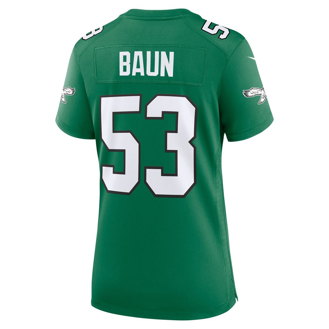 Zack Baun Philadelphia Eagles Nike Women's  Game Jersey - Midnight Green