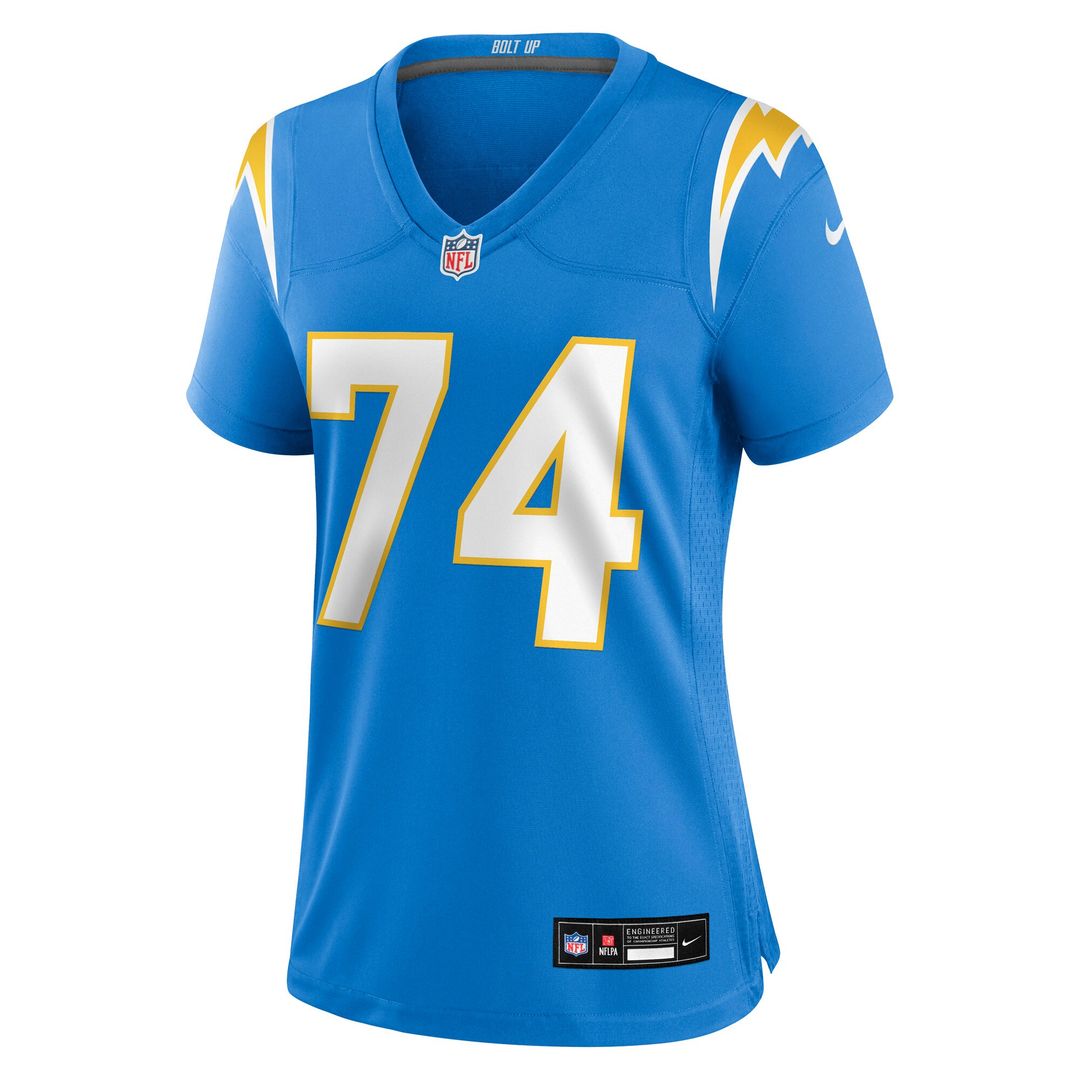 Kayode Awosika Los Angeles Chargers Nike Women's Team Game Jersey -  Powder Blue