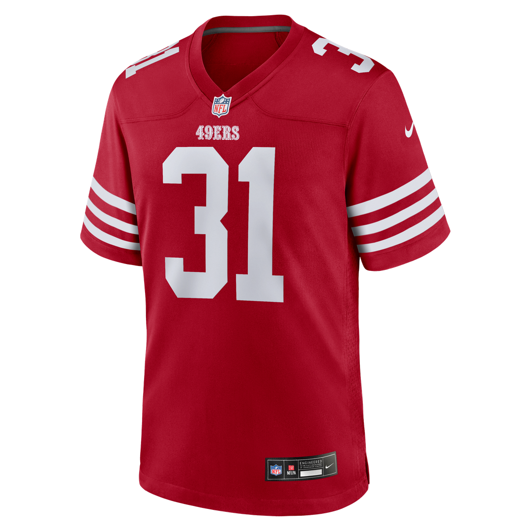 Isaac Guerendo San Francisco 49ers Nike  Game Jersey -  Scarlet