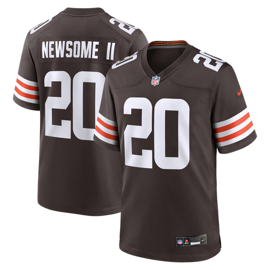 Greg Newsome II Cleveland Browns Nike Game Jersey - Brown