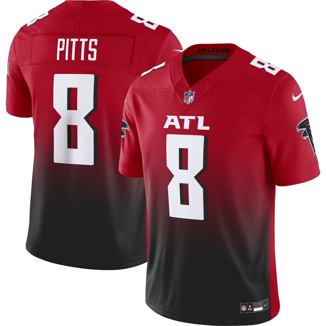 Kyle Pitts Atlanta Falcons Nike Vapor F.U.S.E. Limited Jersey - Black