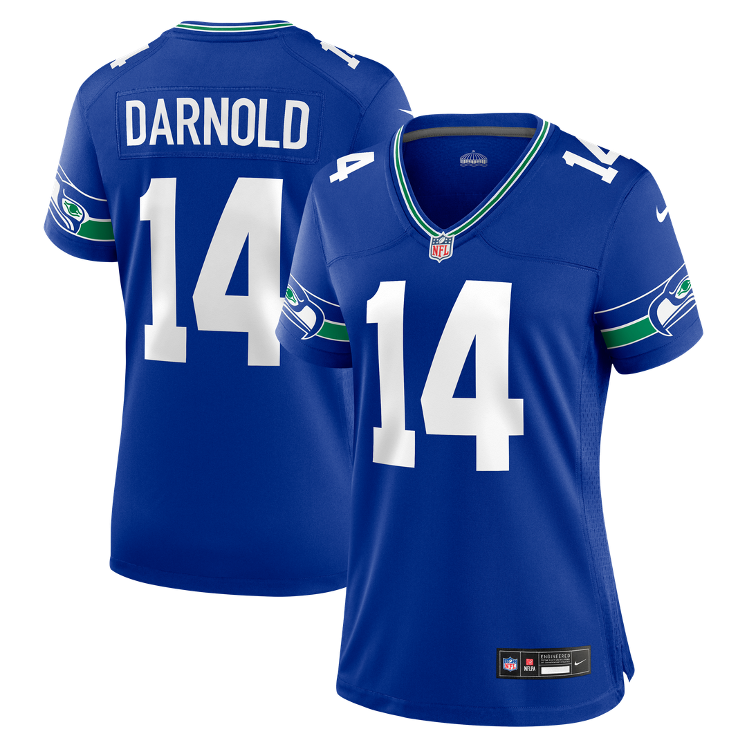 Sam Darnold Seattle Seahawks Nike Women's Alternate Game Jersey -  Royal