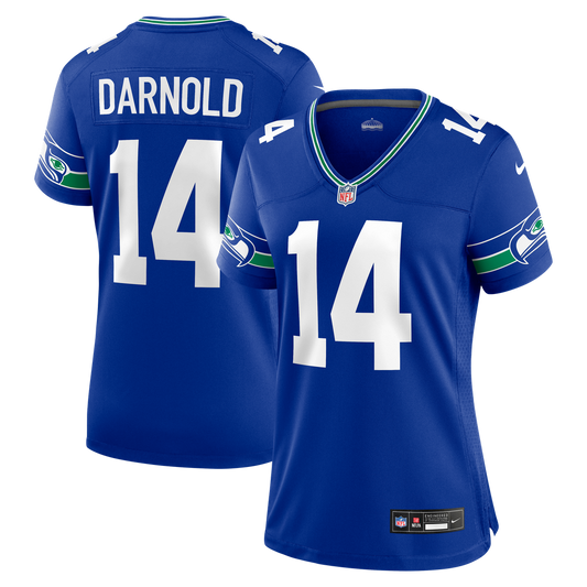 Sam Darnold Seattle Seahawks Nike Women's Alternate Game Jersey -  Royal
