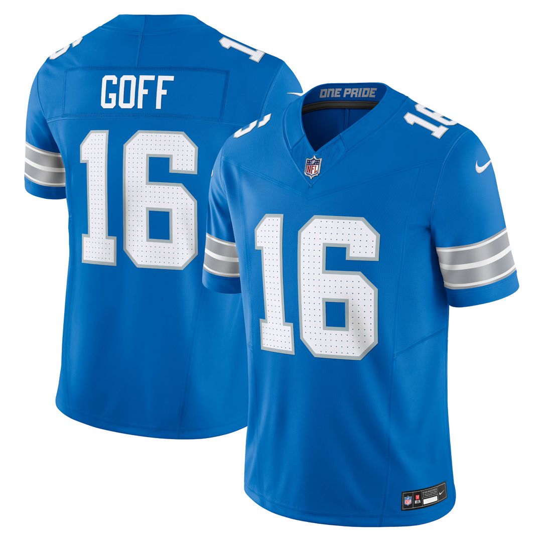 Jared Goff Detroit Lions Nike Vapor F.U.S.E. Limited Jersey - Black