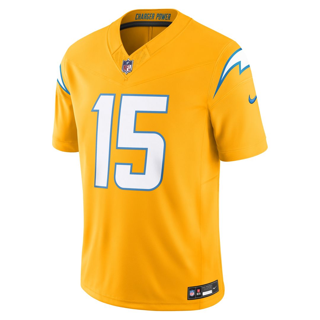 Ladd McConkey Los Angeles Chargers Nike Team Vapor F.U.S.E. Limited Jersey - Powder Blue