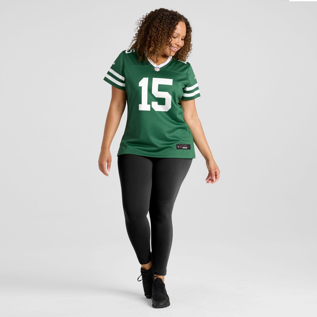 Adonai Mitchell New York Jets Nike Women's Team Game Jersey - Legacy Green