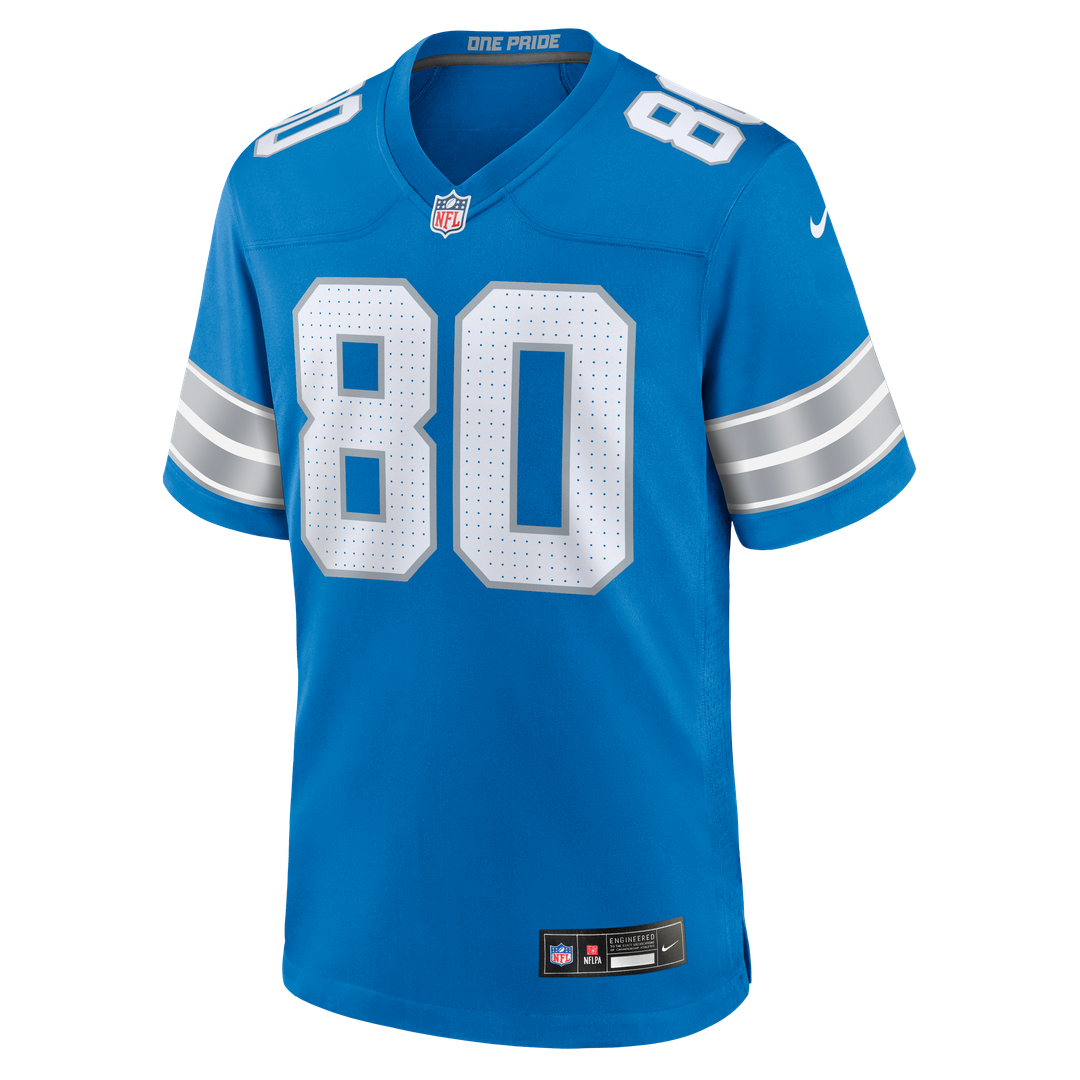 Malik Cunningham Detroit Lions Nike Team Game Jersey -  Blue