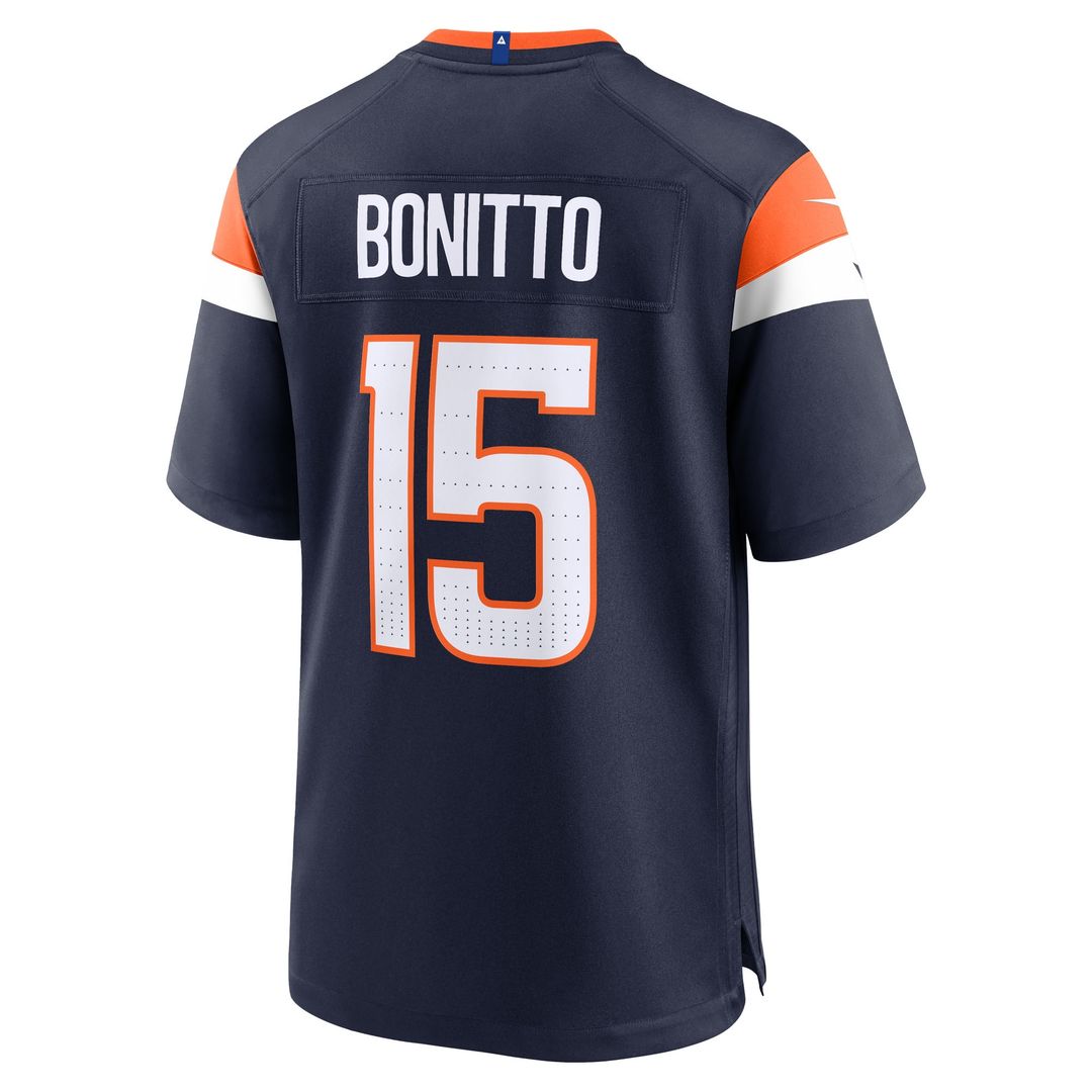 Nik Bonitto Denver Broncos Nike Alternate Game Jersey -  Navy