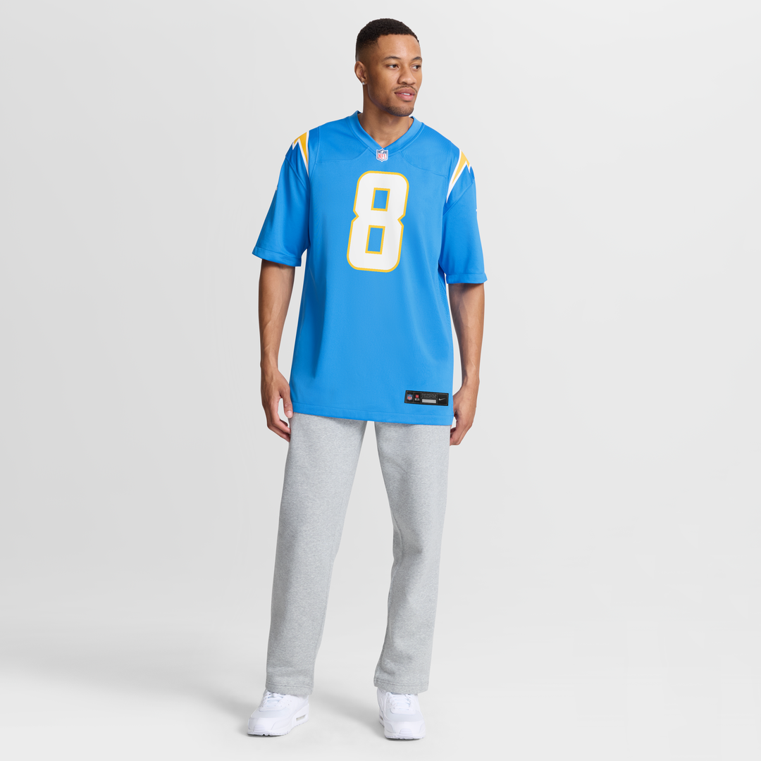 Omarion Hampton Los Angeles Chargers Nike Alternate Super Chargers Game Player Jersey - Navy
