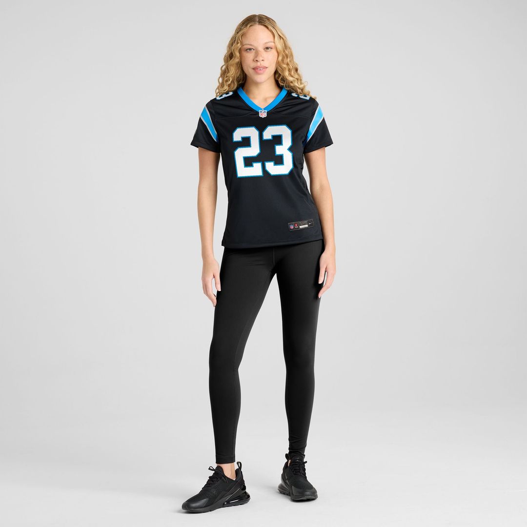 Trevor Etienne Carolina Panthers Nike Women's Team Game Jersey -  Black