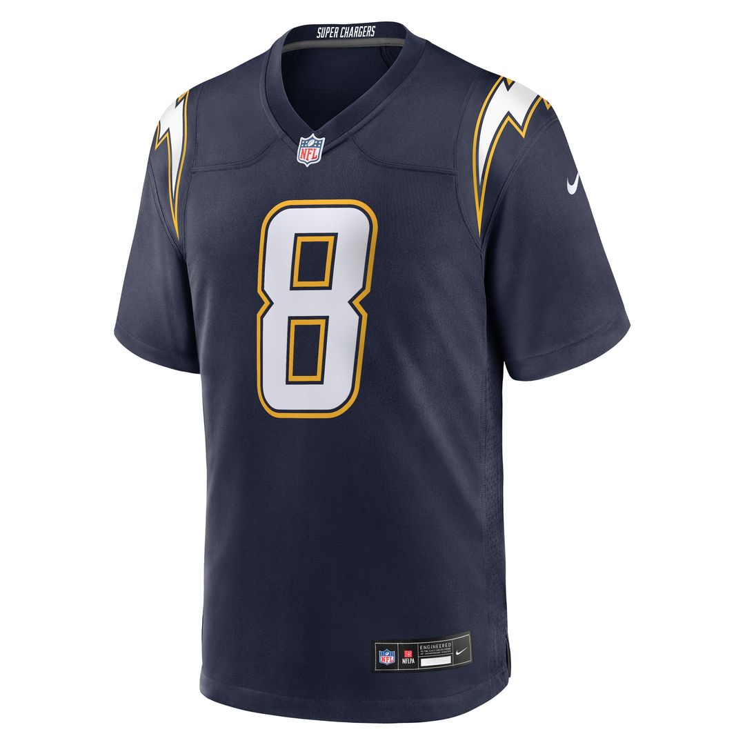 Omarion Hampton Los Angeles Chargers Nike Alternate Charger Power Game Player Jersey - Gold
