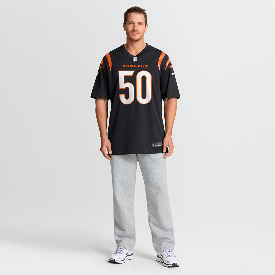 Shaka Heyward Cincinnati Bengals Nike Team Game Jersey -  Black