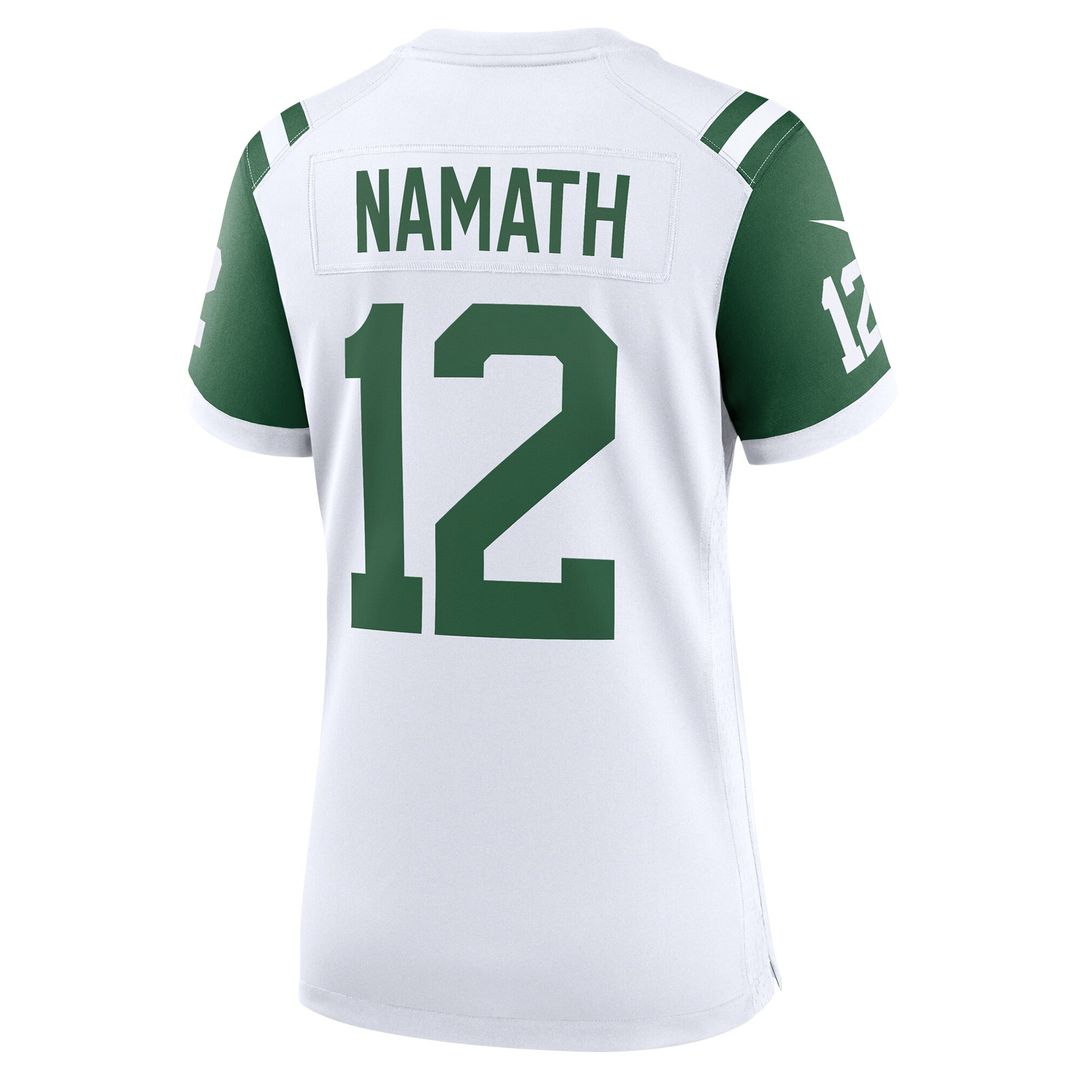 Joe Namath New York Jets Nike Women's Retired Player Game Jersey - Legacy Green