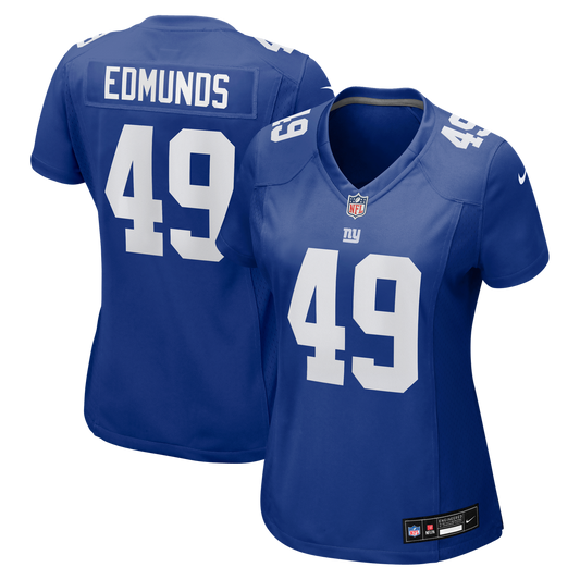 Tremaine Edmunds New York Giants Nike Women's Team Game Jersey -  Royal