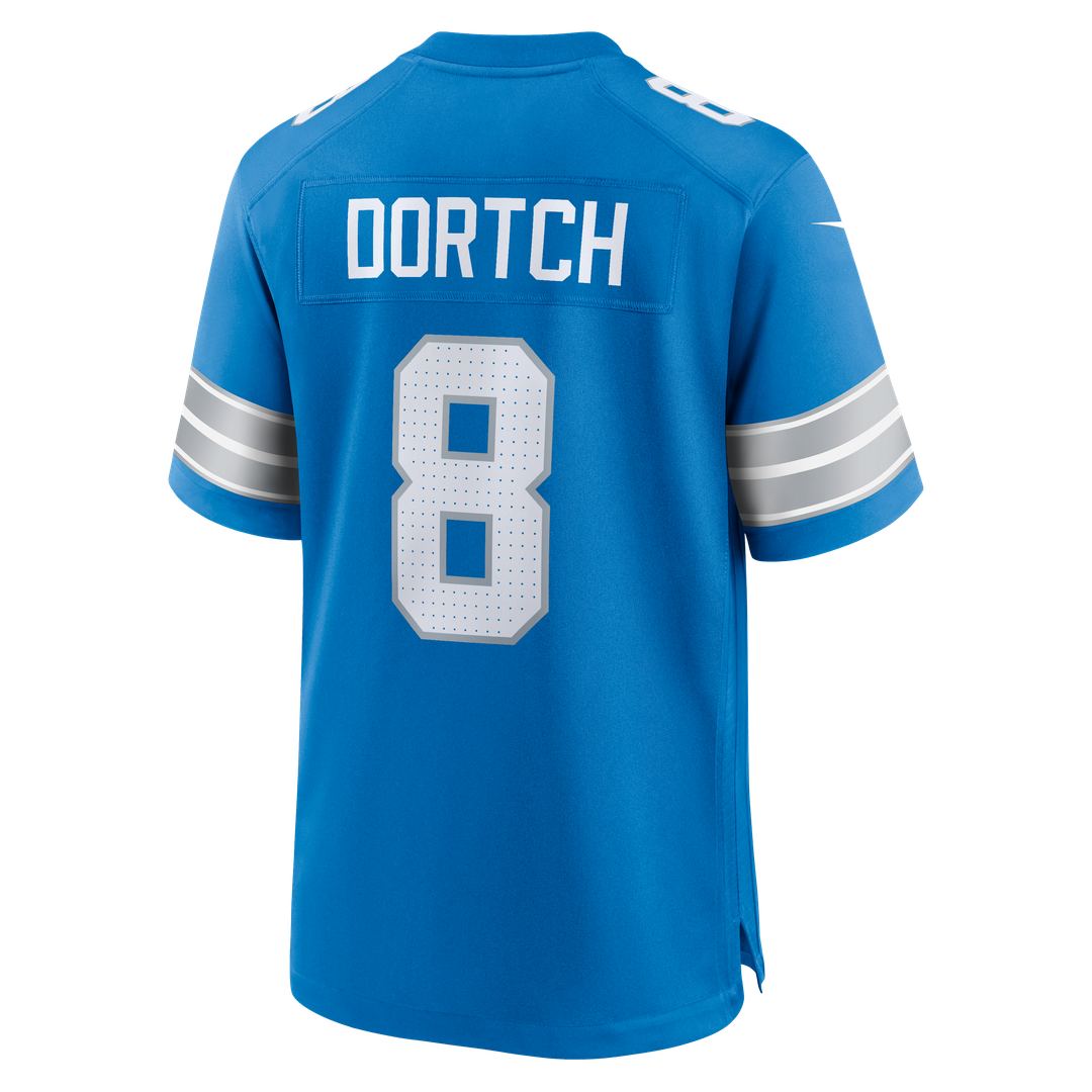 Greg Dortch Detroit Lions Nike Team Game Jersey -  Blue