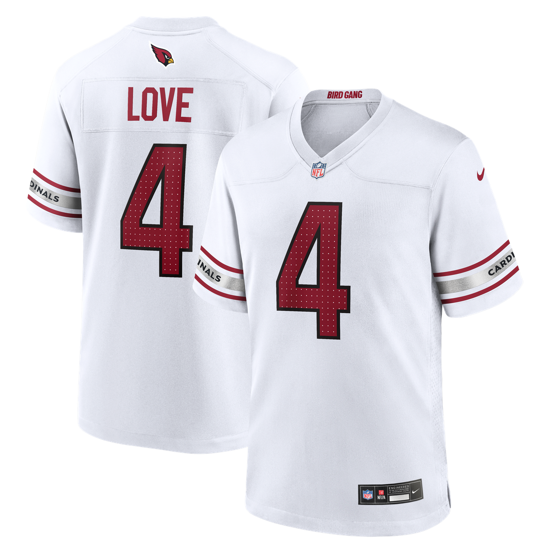 Jeremiyah Love Arizona Cardinals Nike 2026 NFL Draft First Round Pick No. 3 Team Game Jersey - Cardinal