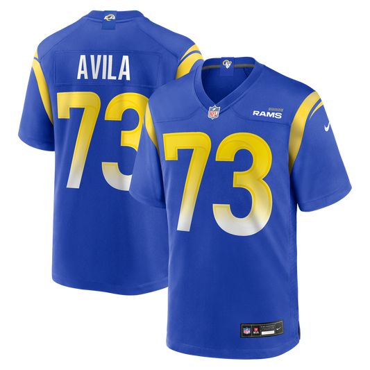 Steve Avila Los Angeles Rams Nike Home Game Jersey - Royal