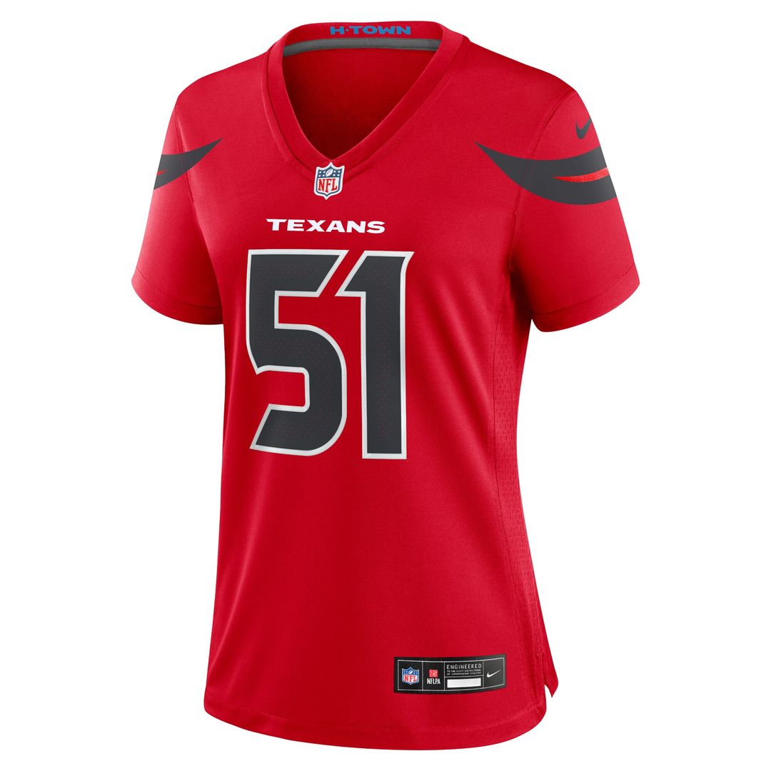 Will Anderson Jr. Houston Texans Nike Women's Game Jersey - White