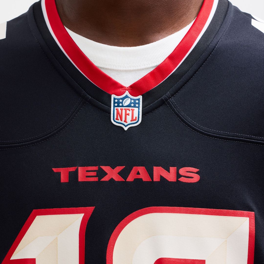 Nico Collins Houston Texans Nike Game Jersey -  White