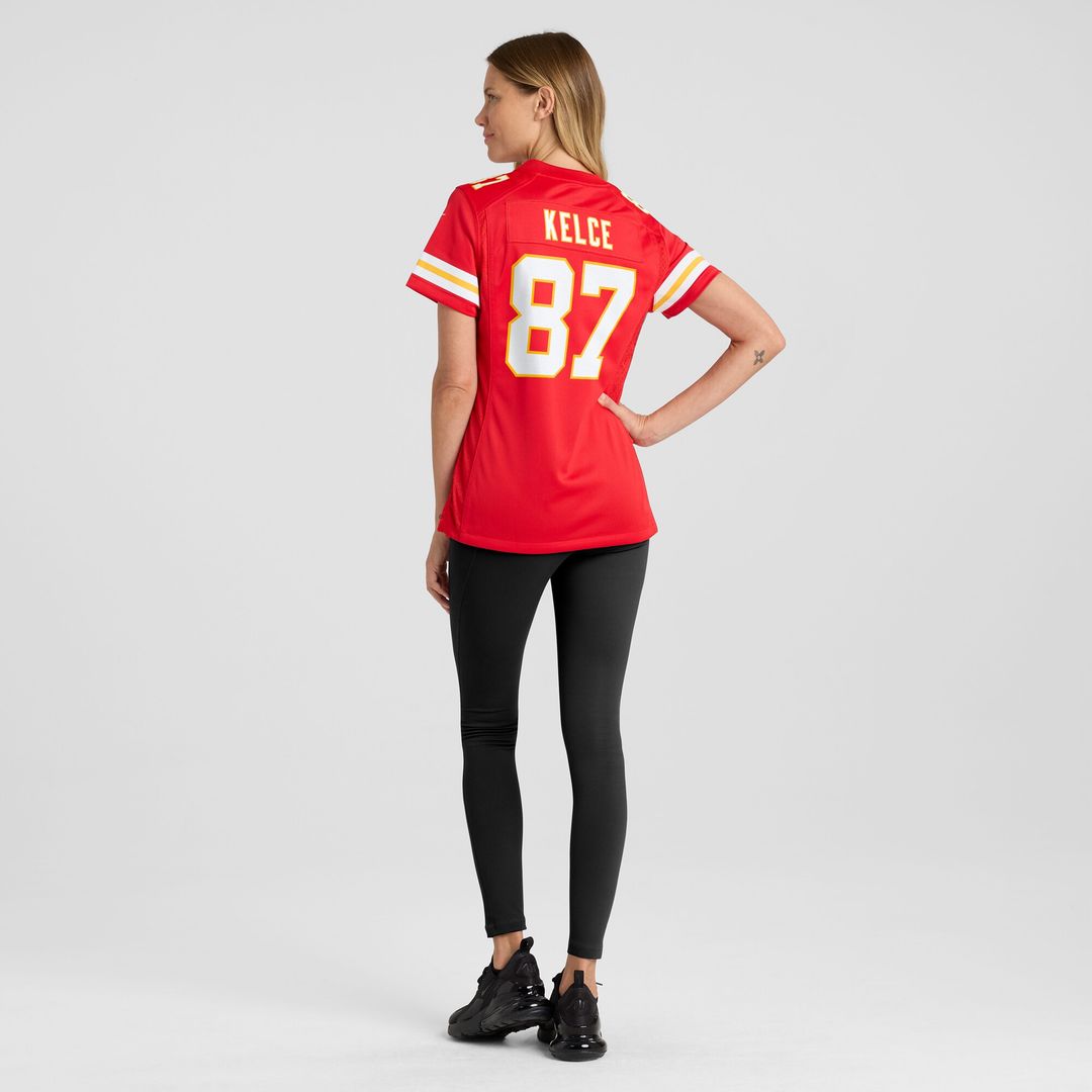 Travis Kelce Kansas City Chiefs Nike Women's Game Jersey - Red