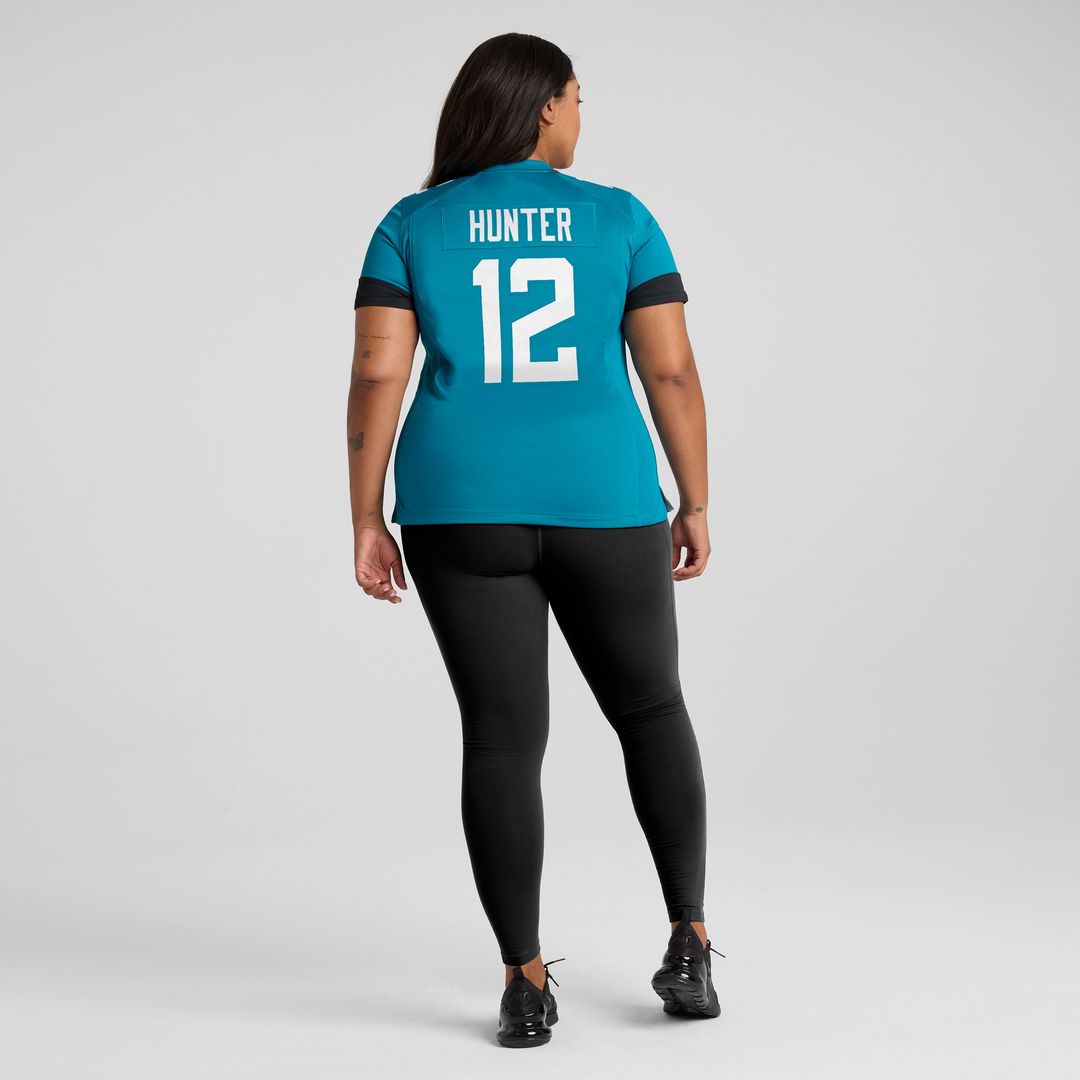 Travis Hunter Jacksonville Jaguars Nike Women's Game Jersey -  White