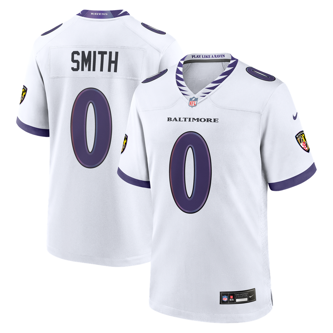 Roquan Smith Baltimore Ravens Nike Alternate Game Jersey - Black
