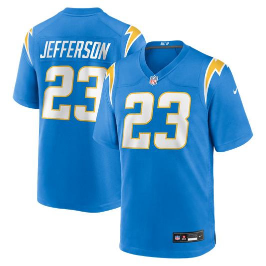 Tony Jefferson Los Angeles Chargers Nike Team Game Jersey -  Powder Blue