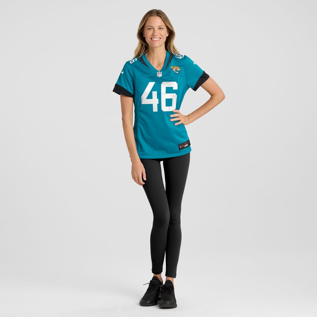 Ross Matiscik Jacksonville Jaguars Nike Women's Game Jersey - Black